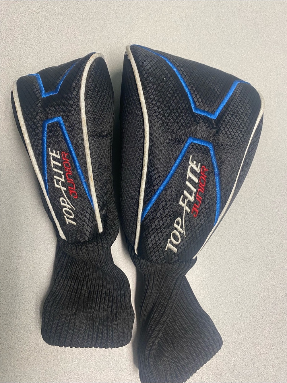 Top Flite Junior Golf Driver and Hybrid Headcover Set Black Blue
Youth 2pc